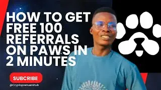 How to get free referral rewards on PAWS 🐾?