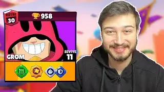 OYUNUN EN GÜÇLÜ KARAKTERİNİ 11 SEVİYE YAPTIM !!! - Brawl Stars
