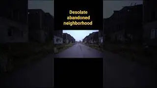 Entire Neighborhood Abandoned #exploration #scary #urbex #viral