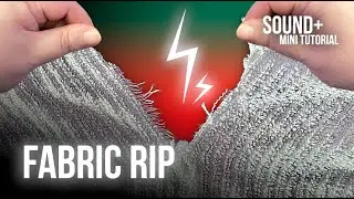 Cloth / Fabric Rip - Sound Effect