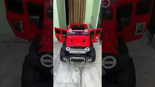 Ride on 4x4 RC Jeep🔥🔥 #rcjeep #rccar #shorts #remotecontrolcar