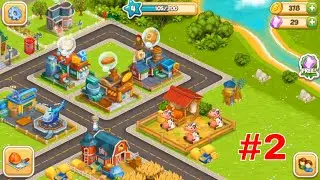 Cartoon city 2-Farm to Town-beta - Android Gameplay - Hd #2