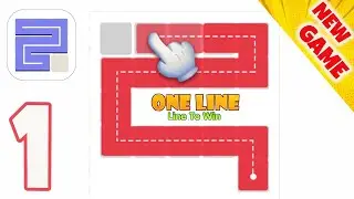One Liner-Line to win I Gameplay Walkthrough Part #1 I Level 1 - Level 100