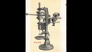 HAGEN & GOEBEL HG 23b Старинный резьбонарезной станок