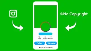No Copyright | Instagram Green Screen | Instagram Intro | Chroma key | 