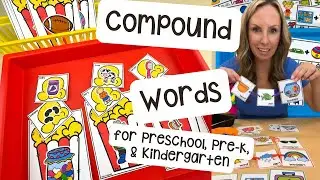 Compound Word Activities for Preschool, Pre-K, & Kindergarten