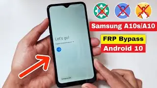 Samsung A10s/A10 Google Account Bypass/Unlock FRP Android 10/Play Services Hidden Setting NotWorking