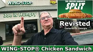 Wing Stop® Chicken Sandwich Review | Rematch | Joe is Hungry 🐔🛑🍔