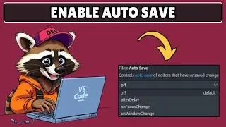 How to Enable AutoSave in Visual Studio Code