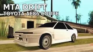 [MTA / DRIFT] ༺Toyota AE86 Coupe༻ // MTA Drift Movie