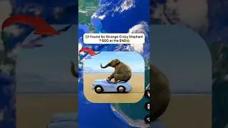 😱I Found So Very Weird Crazy Elephant On Google Earth 🤯! #shorts #findwouldexploring