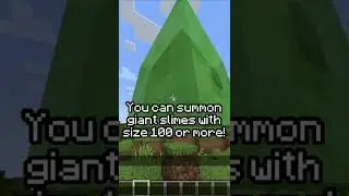 How To Summon Giant Slimes in Minecraft 1.19 