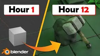 How I Create a Scene In Blender in 10 Minutes (Blender 3.3 Tutorial for Beginners)