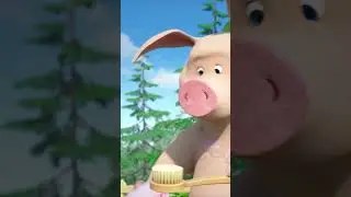 Una clara mañana 🛀🌺 #Shorts #mashabear #niños #animación #mashaoso2024 #nuevocapítulo #trailer