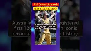 First T20I Hat-Trick. @drinfoshort #shorts #short #viral #T20Cricket #CricketNews