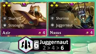 3 star duo from Shurima - 3 star Azir and Nasus | TFT Set 9