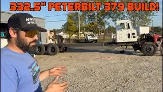 Unveiling my INSANELY LONG 379 Peterbilt!! 332.5