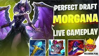 Perfect Morgana Draft (Satisfying)! - Wild Rift HellsDevil Plus Gameplay