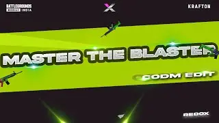 MASTER THE BLASTER - VIJAY | COD MOBILE EDIT | VELOCITY EDIT | REDOX