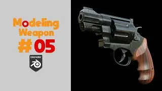 Modeling Weapon #05 | Blender 2.9 | Smith & Wesson