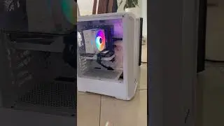 RTX 3060 Ti White Intel 12th Gen 32GB 1TB SSD Gold Power Gaming PC with RGB and Tempered Glass
