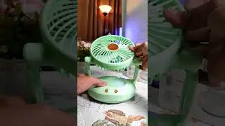 Kipas angin portable lipat 