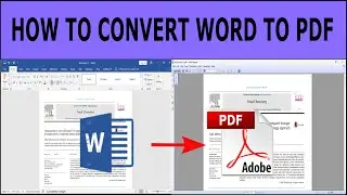 How to Convert Word to PDF