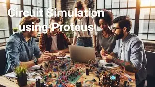 Transistor as Switch Circuit Simulation in Proteus | #proteus #circuitsimulation