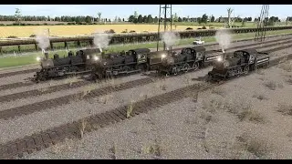 Baldwin Modern 4-4-0 Promo - Sunset Trainz Works!