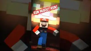 Wario Apparition (Minecraft Short Edition) #mario #memes #youtubeshorts #minecraftshorts #wario