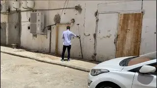 عمل رفع مساحي للمباني السكنية بجهاز الجي بي اس chcgps#فلوج
