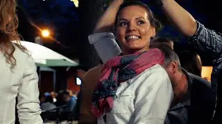 People Dancing to Polka Music