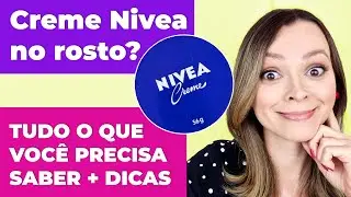 CREME NIVEA PARA O ROSTO? 8 utilidades do creme Nivea da latinha azul - Dicas de como usar