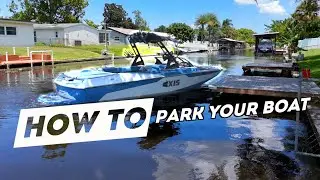 How To: Park your boat