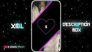 NEW COUPLE VIDEO XML🙈❤ NEW TREND XML🎟️🦋XML FILE ALIGHT MOTION 👀💥‎