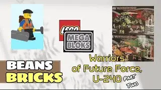 LEGO, Megabloks Warriors of Future Force. U-240 part two