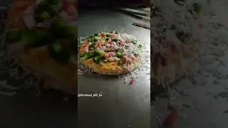 Spicy paneer 🍕 pizza foody Akki