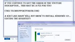FIX: Windows 10 Upgrade Error: 0x80072EFD - 0x20000
