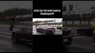 Zl1 Camaro vs hellcat 🔥🔥🔥