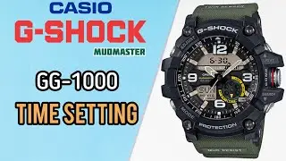 Casio G-Shock Mudmaster Time Setting GG-1000 G Shock Time Adjust, G Shock Time Adjusting | SolimBD