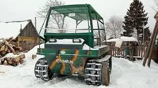 Вездеход Кайман. Очередная поломка.