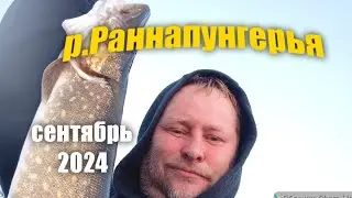 Раннапунгерья река . ЩУКА сентябрь 2024