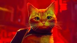 Новый Симулятор КОТЕНКА #2 Stray прохождение. Рыжий кот в городе Роботов на Пурумчата