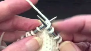 How to Knit Yarn Over (yo) Short Rows