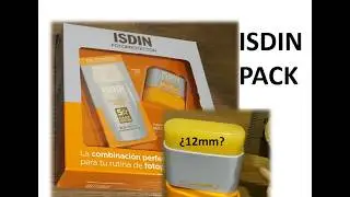 ISDIN PACK - ISDIN FUSION WATER - ISDIN INVISIBLE STICK / ISDIN PHOTOPROTECTOR / ISDIN UNBOXING PACK