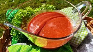 Невероятно ароматный клубничный соус