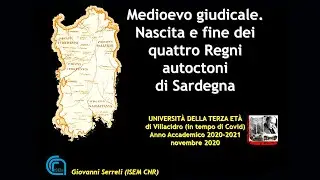 I REGNI GIUDICALI - Prof. Giovanni Serreli (ISEM CNR)