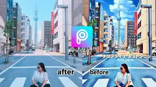cara edit foto menjadi ANIME di aplikasi picsArt terbaru