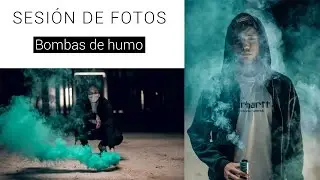 Sesión de fotos: Bombas de humo // URBEX