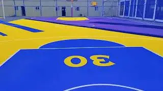 polyurethane basketball courts to Pay our respects to Kobe
